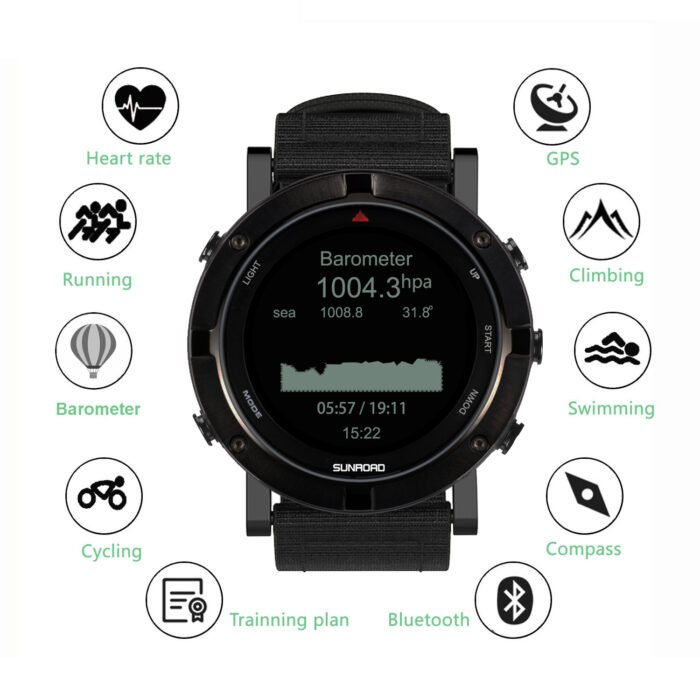 Men's Digital GPS Outdoor Sports Watch - Image 4
