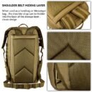 Tactical 60L Travel Duffel Backpack (Rain Cover & Patch Included) - Image 5