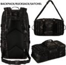 Tactical 60L Travel Duffel Backpack (Rain Cover & Patch Included) - Image 22