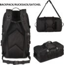 Tactical 60L Travel Duffel Backpack (Rain Cover & Patch Included) - Image 30