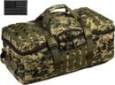 Tactical 60L Travel Duffel Backpack (Rain Cover & Patch Included) - Image 25