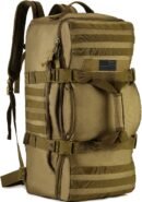 Tactical 60L Travel Duffel Backpack (Rain Cover & Patch Included) - Image 8