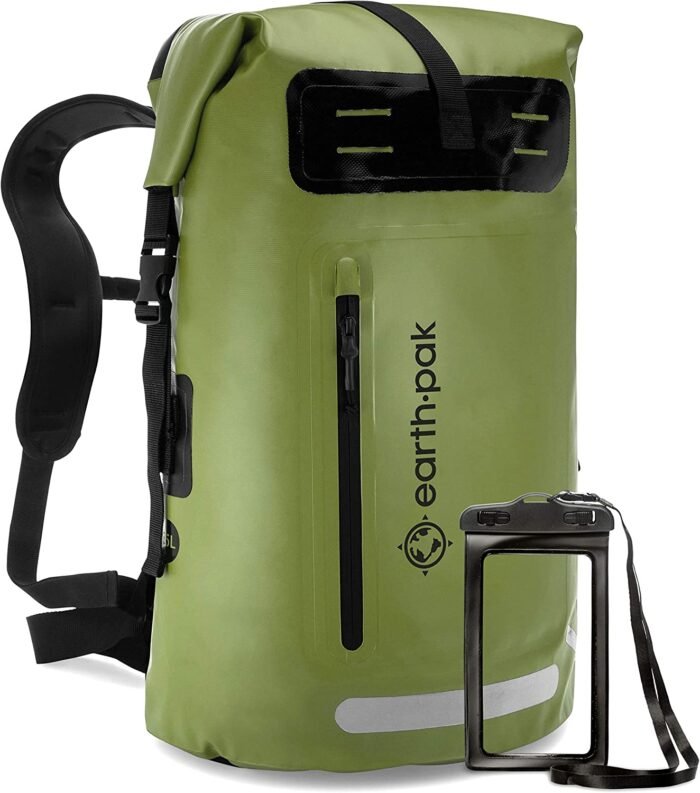 Heavy Duty Roll-Top Closure Waterproof Backpack: 35L / 55L - Image 29
