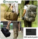 Tactical 60L Travel Duffel Backpack (Rain Cover & Patch Included) - Image 19