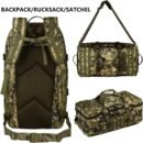 Tactical 60L Travel Duffel Backpack (Rain Cover & Patch Included) - Image 26