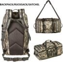Tactical 60L Travel Duffel Backpack (Rain Cover & Patch Included) - Image 18