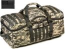 Tactical 60L Travel Duffel Backpack (Rain Cover & Patch Included) - Image 17