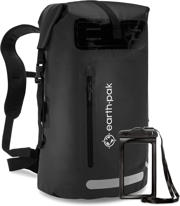 Heavy Duty Roll-Top Closure Waterproof Backpack: 35L / 55L - Image 19