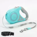 Dog Leash Wich LED Lights Automatic Retractable Nylon Cat Lead Extension - Image 6