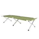 Portable Camping Mat Folding Camping Cot Bed with Carrying Bag - Image 4