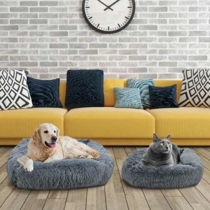 Luxury Washable Square Dog Beds (Small,Medium,Large) - Image 2