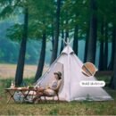 Luxury Pyramid Tent with Canopy Option