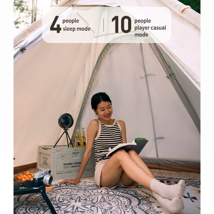 Luxury Pyramid Tent with Canopy Option - Image 5