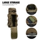 70L Backpacking Pack with Rain Cover- Bushcraft, Military - Image 4