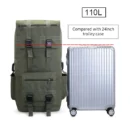 110L Large Army Outdoor Tactical Hiking Bag - Image 4