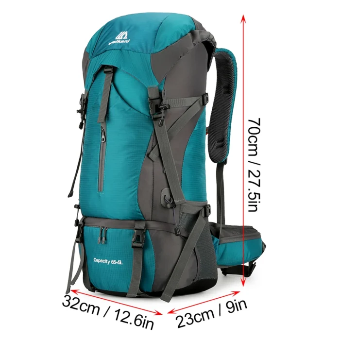 70L Mountaineering Rucksack Outdoor Camping Backpack - Image 3