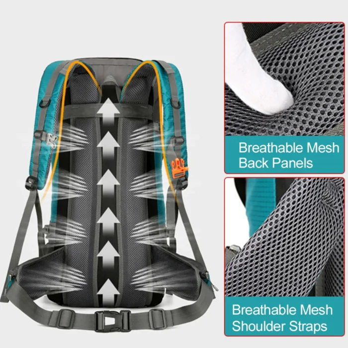 70L Mountaineering Rucksack Outdoor Camping Backpack - Image 6