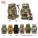 70L Molle Rucksack Tactical Mountaineering Camping Bag - Image 6
