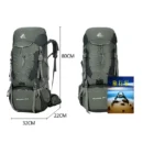 75L Shoulder Camping Sports Bag With Rain Cover - Image 6