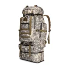 Camouflage Tactical 80L-100L large-capacity expandable camping backpack - Image 2