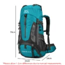 Large Capacity 65L Waterproof Outdoor Sport Backpack - Image 6