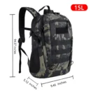 15L - 20L Small Tactical Waterproof Backpack